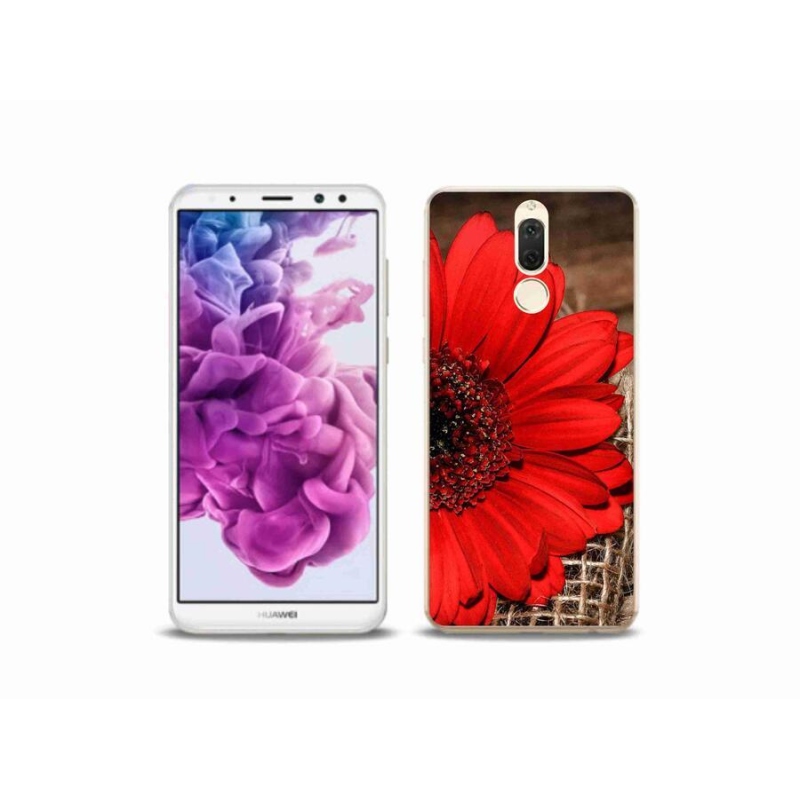 Gélový kryt mmCase na mobil Huawei Mate 10 Lite - gerbera