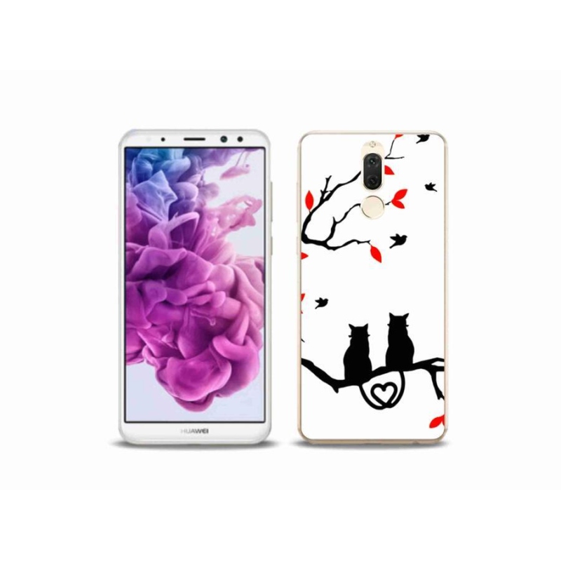 Gélový kryt mmCase na mobil Huawei Mate 10 Lite - mačací láska