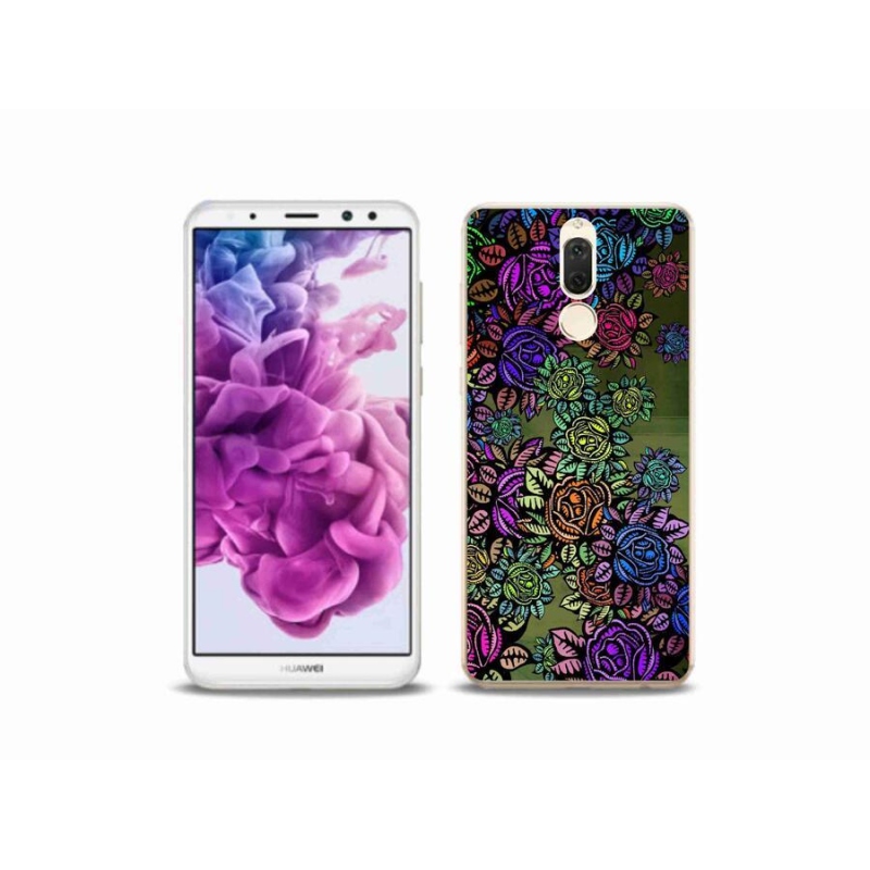 Gélový kryt mmCase na mobil Huawei Mate 10 Lite - kvety 6