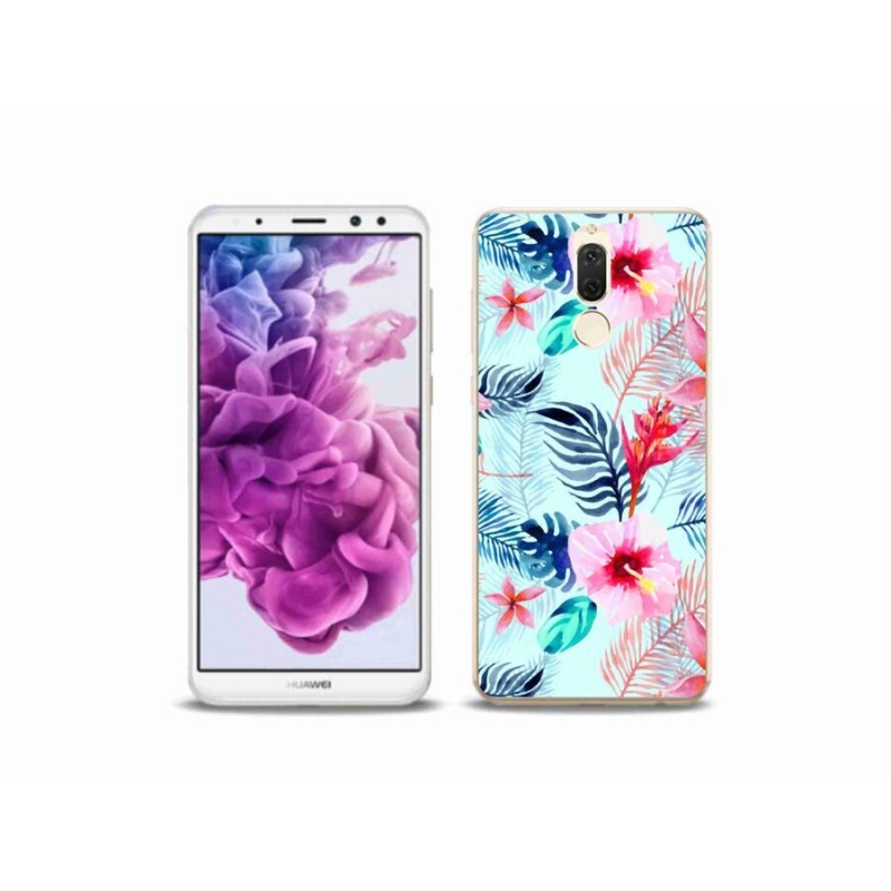 Gélový kryt mmCase na mobil Huawei Mate 10 Lite - kvety