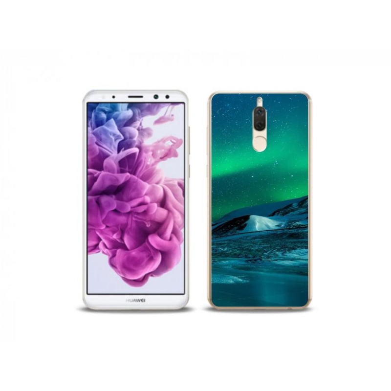 Gélový kryt mmCase na mobil Huawei Mate 10 Lite - polárna žiara