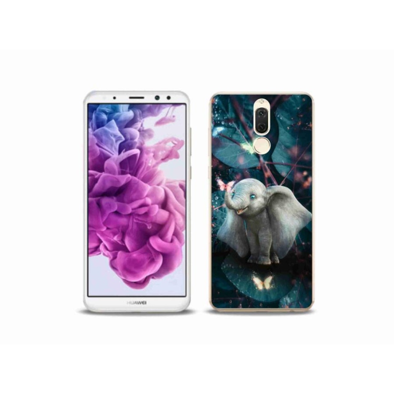 Gélový kryt mmCase na mobil Huawei Mate 10 Lite - roztomilý slon