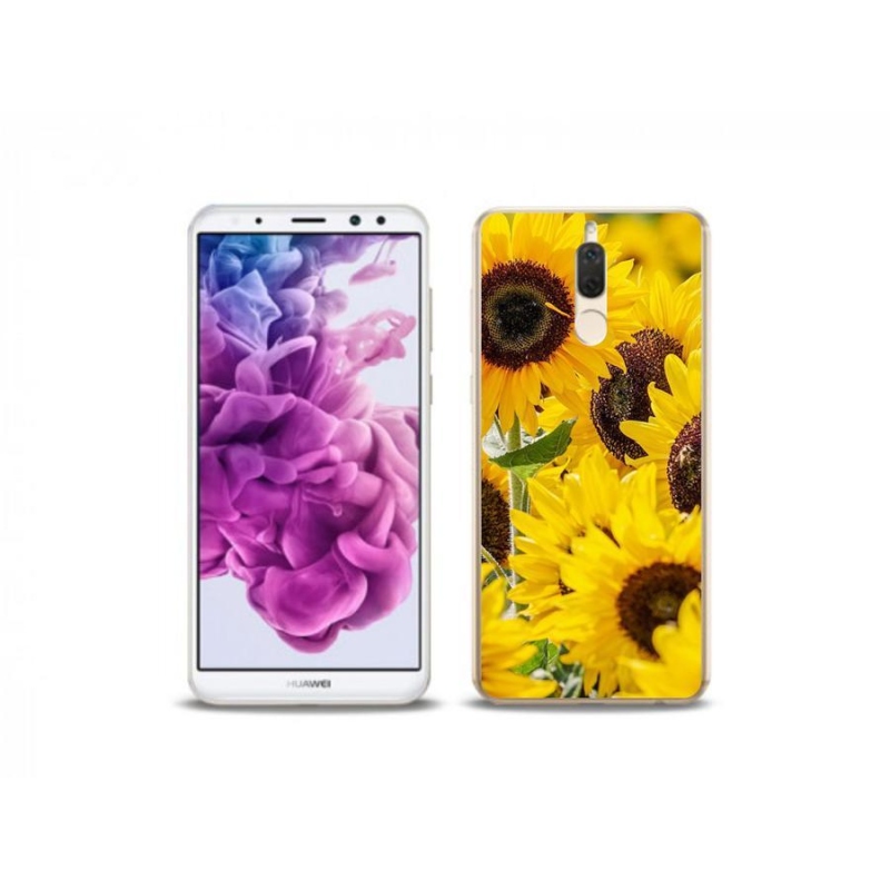 Gélový kryt mmCase na mobil Huawei Mate 10 Lite - slnečnica