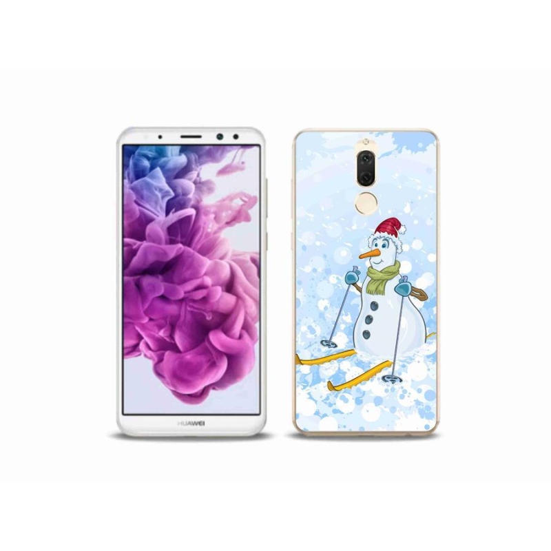 Gélový kryt mmCase na mobil Huawei Mate 10 Lite - snehuliak