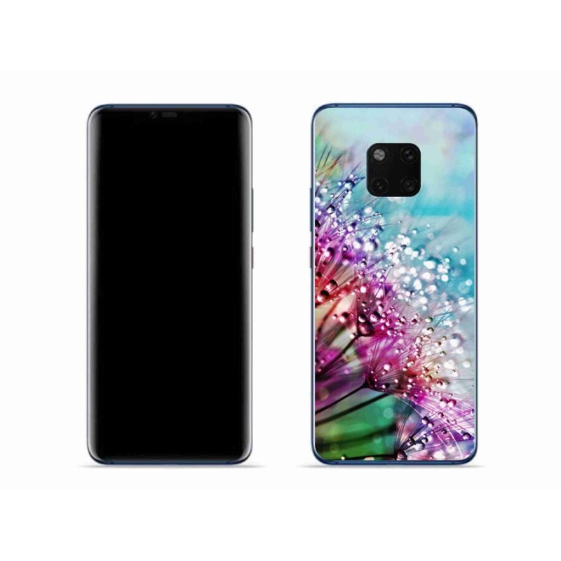 Gélový kryt mmCase na mobil Huawei Mate 20 Pro - farebné kvety