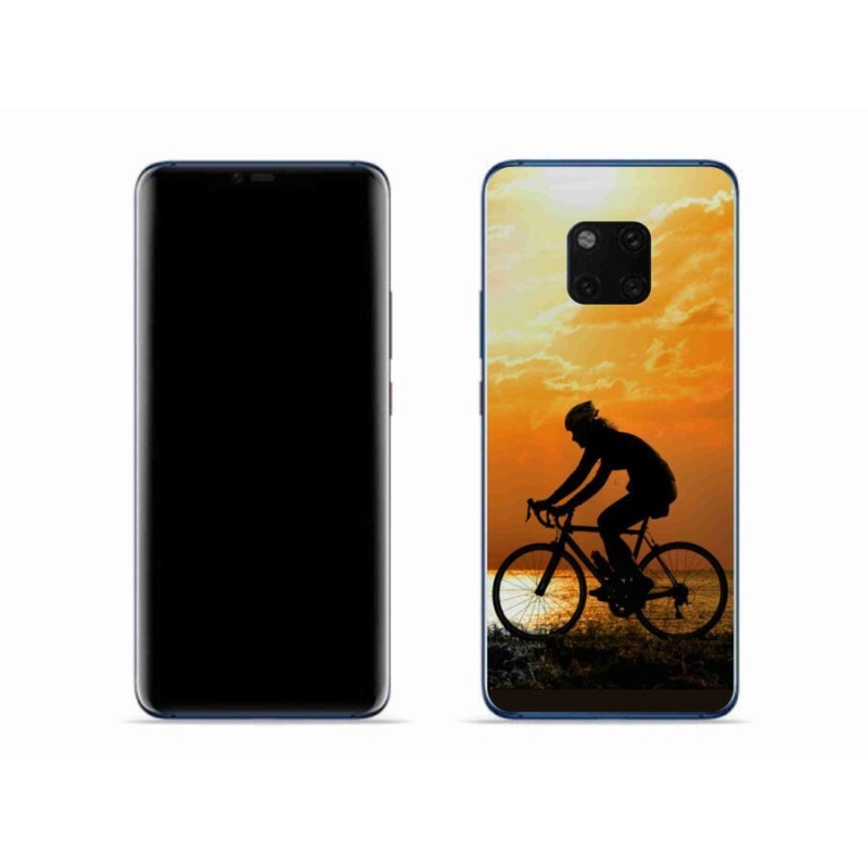 Gélový kryt mmCase na mobil Huawei Mate 20 Pro - cyklovýlety