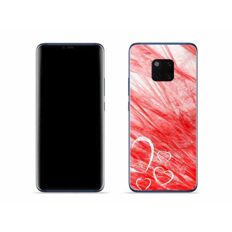 Gélový kryt mmCase na mobil Huawei Mate 20 Pro - heart