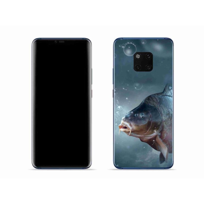 Gélový kryt mmCase na mobil Huawei Mate 20 Pro - kapor a bublinky