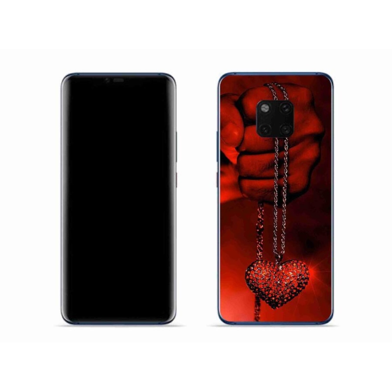 Gélový kryt mmCase na mobil Huawei Mate 20 Pro - náhrdelník