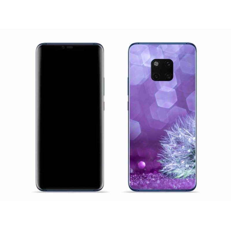 Gélový kryt mmCase na mobil Huawei Mate 20 Pro - odkvitnuté púpava 2