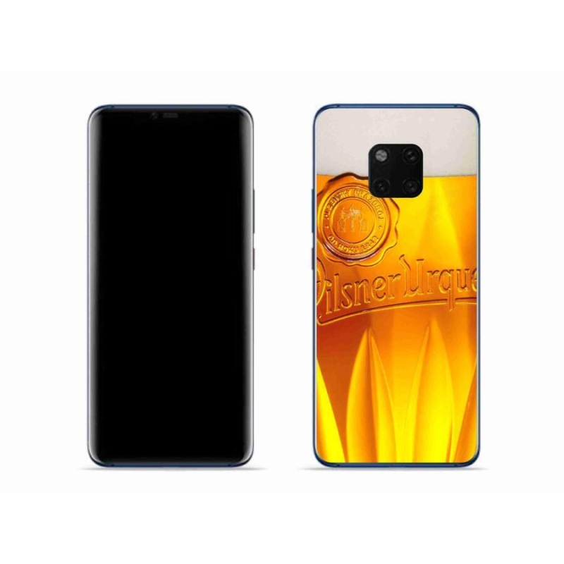 Gélový kryt mmCase na mobil Huawei Mate 20 Pro - pivo