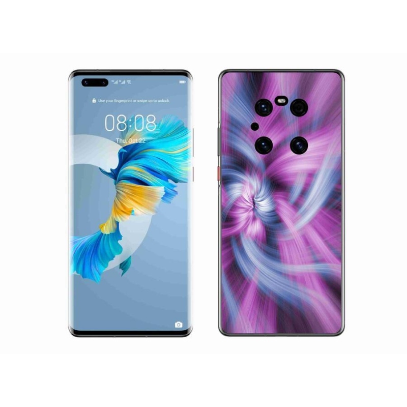 Gélový kryt mmCase na mobil Huawei Mate 40 Pro - abstrakt 12