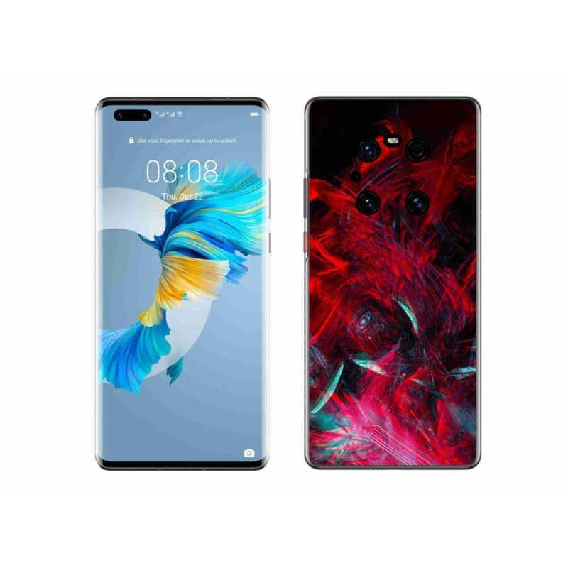 Gélový kryt mmCase na mobil Huawei Mate 40 Pro - abstrakt 16