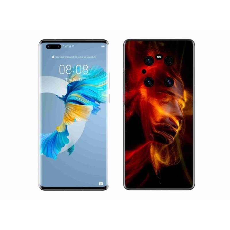 Gélový kryt mmCase na mobil Huawei Mate 40 Pro - abstrakt 18