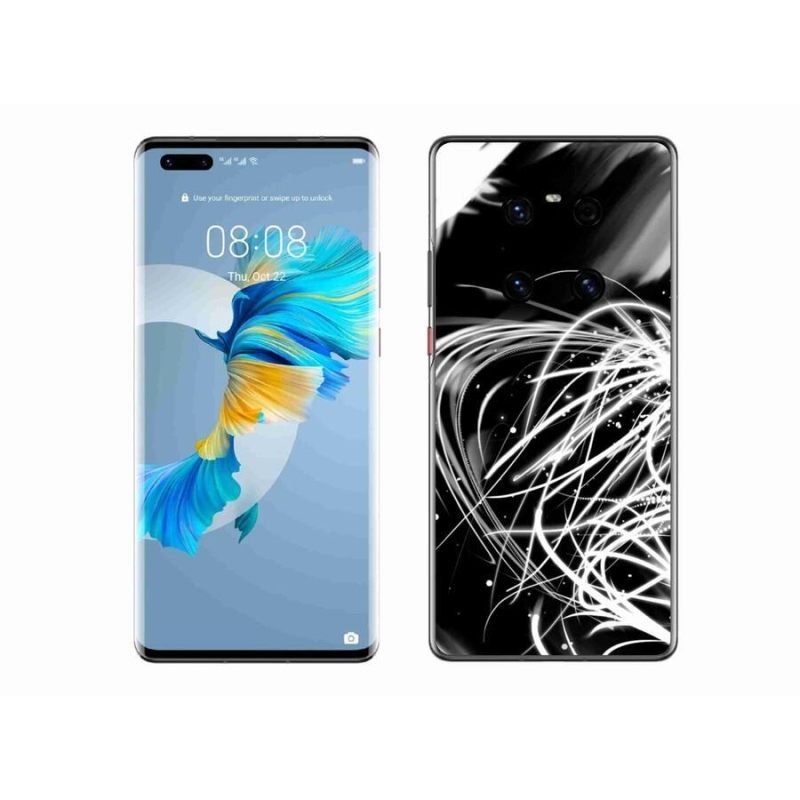 Gélový kryt mmCase na mobil Huawei Mate 40 Pro - abstrakt 2