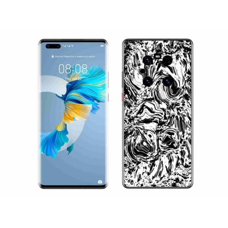 Gélový kryt mmCase na mobil Huawei Mate 40 Pro - abstrakt 4