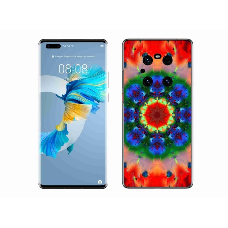 Gélový kryt mmCase na mobil Huawei Mate 40 Pro - abstrakt 5