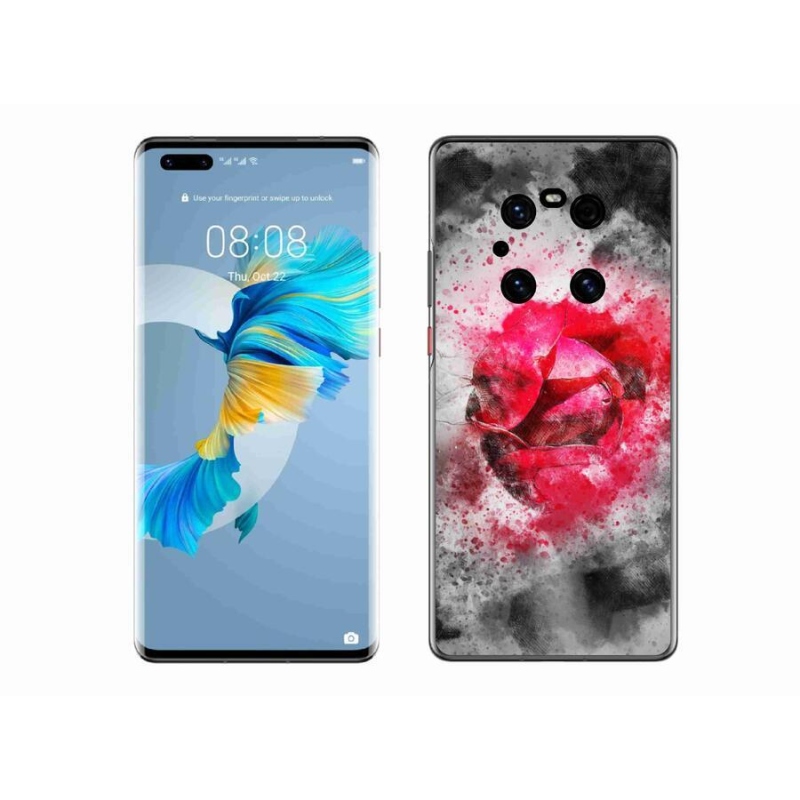 Gélový kryt mmCase na mobil Huawei Mate 40 Pro - abstrakt 9