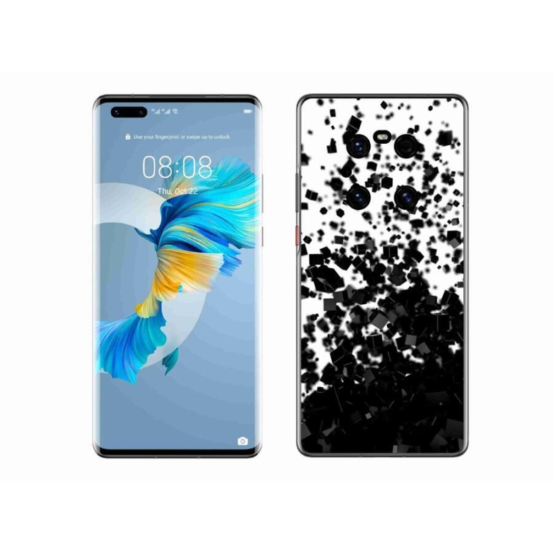 Gélový kryt mmCase na mobil Huawei Mate 40 Pro - abstraktné vzor 1