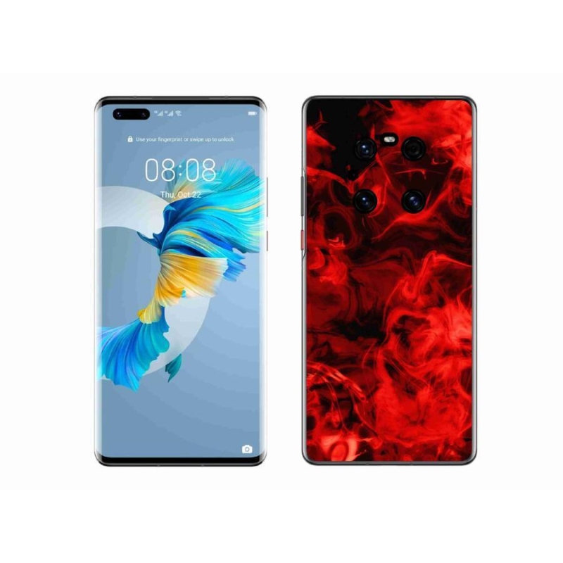 Gélový kryt mmCase na mobil Huawei Mate 40 Pro - abstraktné vzor 11