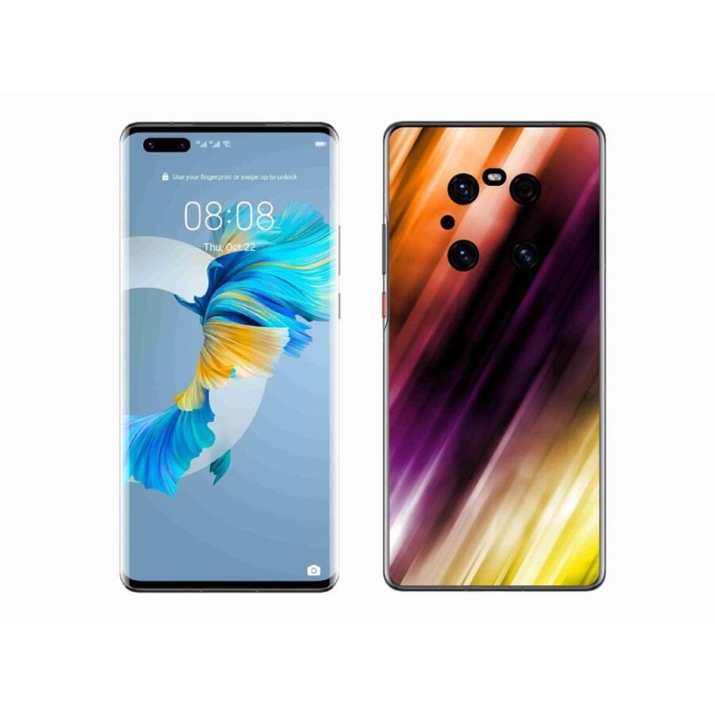 Gélový kryt mmCase na mobil Huawei Mate 40 Pro - abstraktné vzor 5