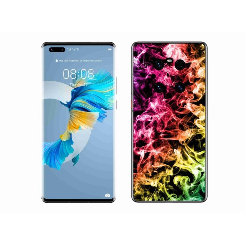 Gélový kryt mmCase na mobil Huawei Mate 40 Pro - abstraktné vzor 6