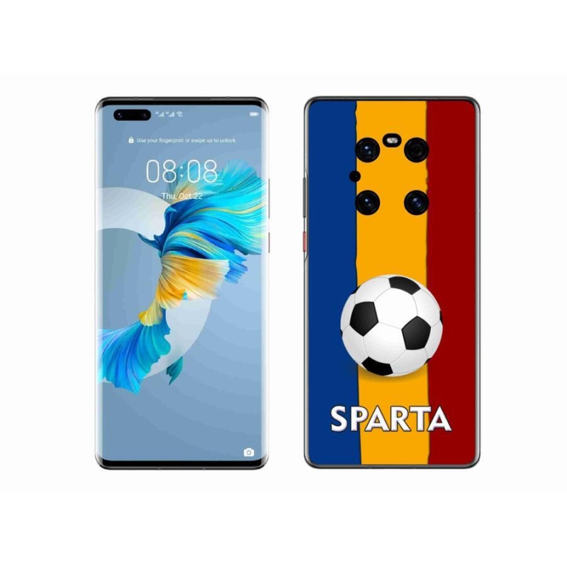 Gélový kryt mmCase na mobil Huawei Mate 40 Pro - futbal 1