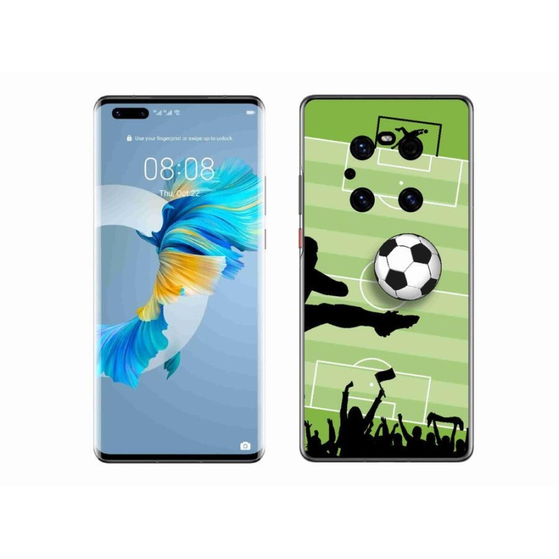 Gélový kryt mmCase na mobil Huawei Mate 40 Pro - futbal 3