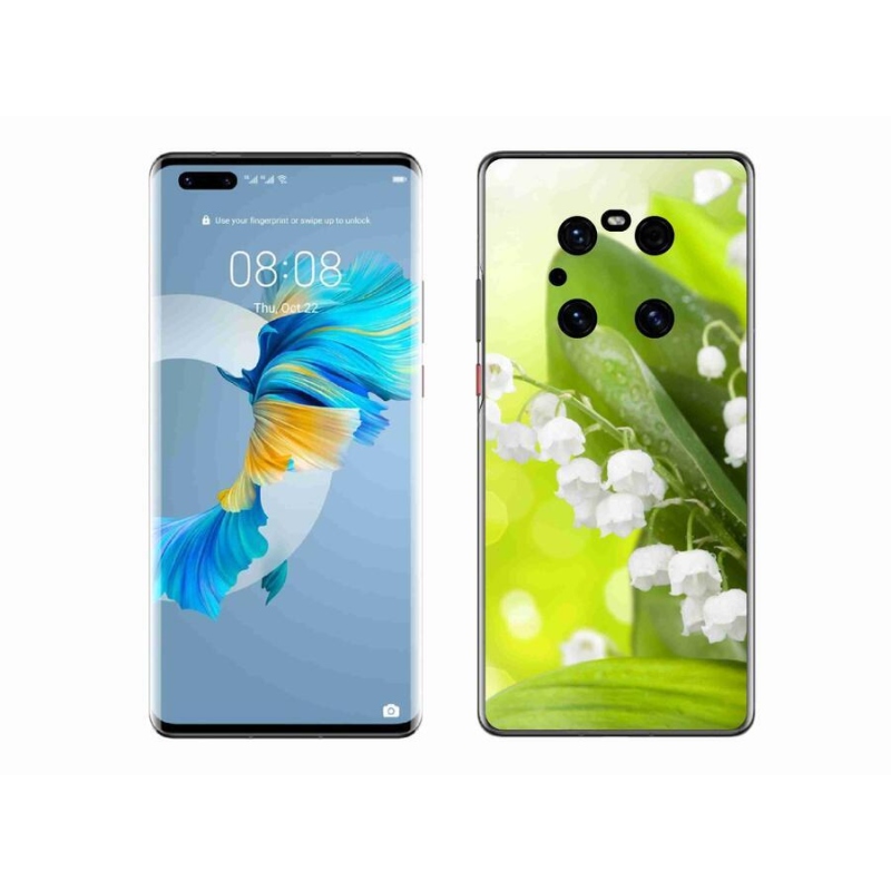 Gélový kryt mmCase na mobil Huawei Mate 40 Pro - konvalinka