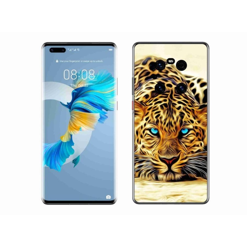 Gélový kryt mmCase na mobil Huawei Mate 40 Pro - kreslený tiger