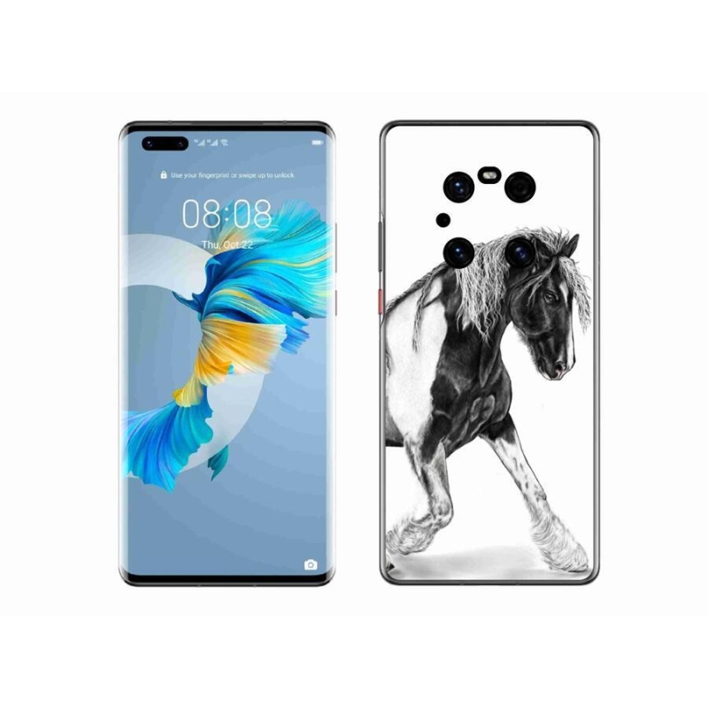 Gélový kryt mmCase na mobil Huawei Mate 40 Pro - kôň