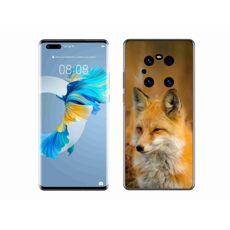 Gélový kryt mmCase na mobil Huawei Mate 40 Pro - líška