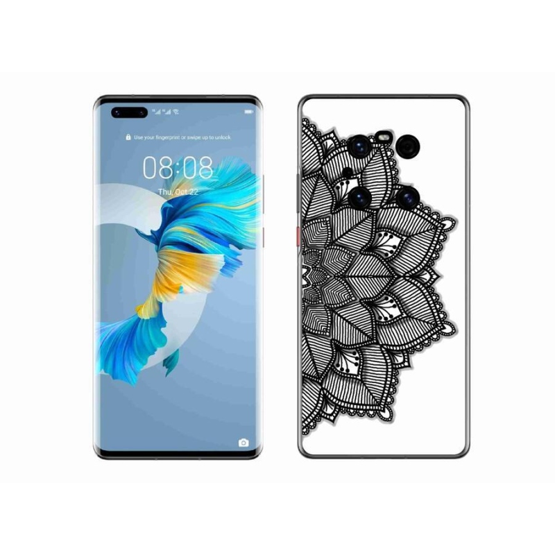 Gélový kryt mmCase na mobil Huawei Mate 40 Pro - mandala