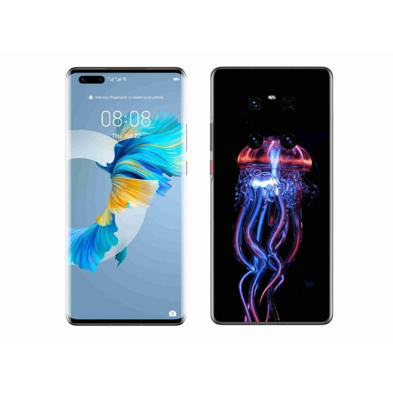 Gélový kryt mmCase na mobil Huawei Mate 40 Pro - medúza