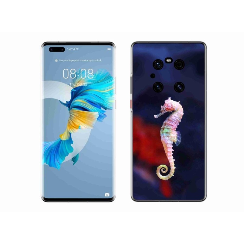 Gélový kryt mmCase na mobil Huawei Mate 40 Pro - morský koník