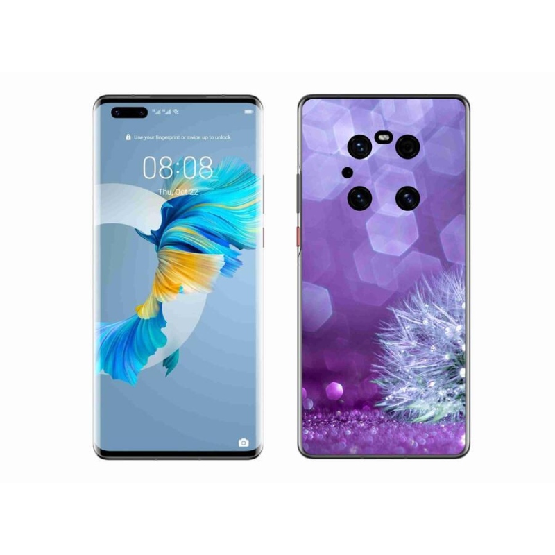 Gélový kryt mmCase na mobil Huawei Mate 40 Pro - odkvitnuté púpava 2