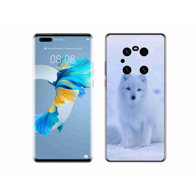 Gélový kryt mmCase na mobil Huawei Mate 40 Pro - polárna líška