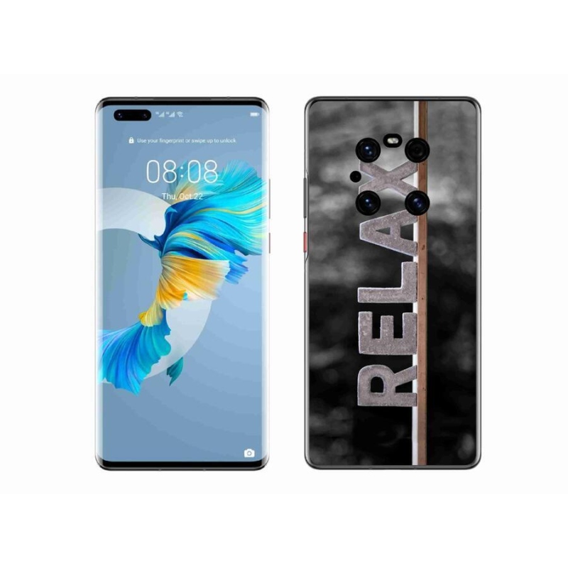 Gélový kryt mmCase na mobil Huawei Mate 40 Pro - relax 1