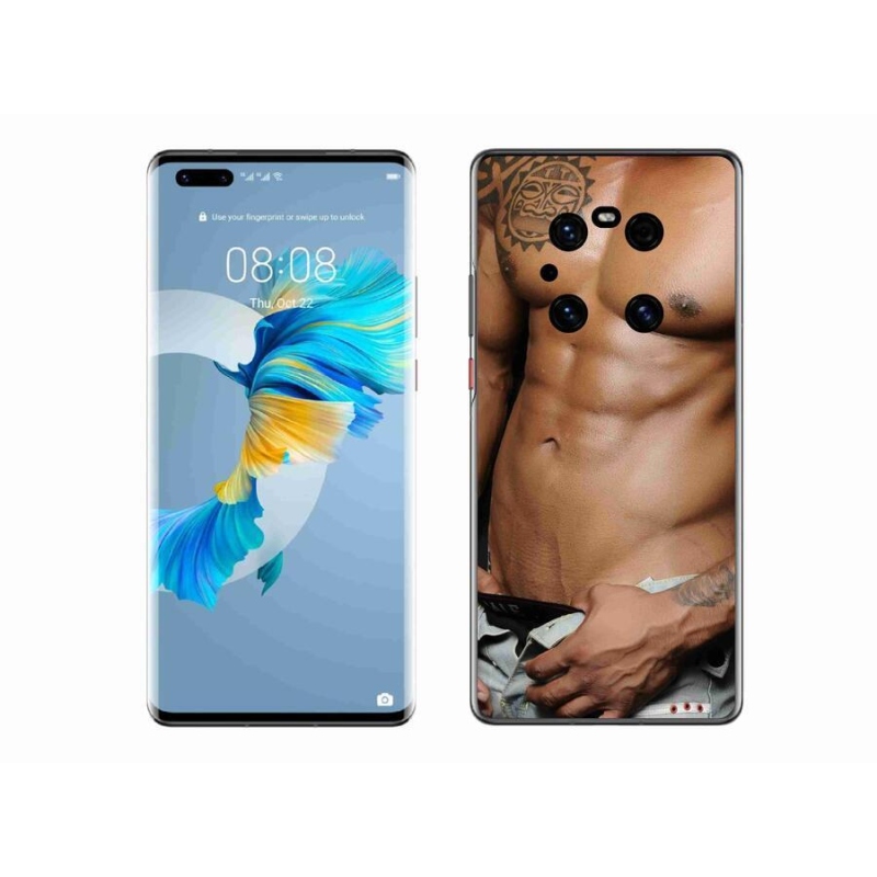 Gélový kryt mmCase na mobil Huawei Mate 40 Pro - sexy muž