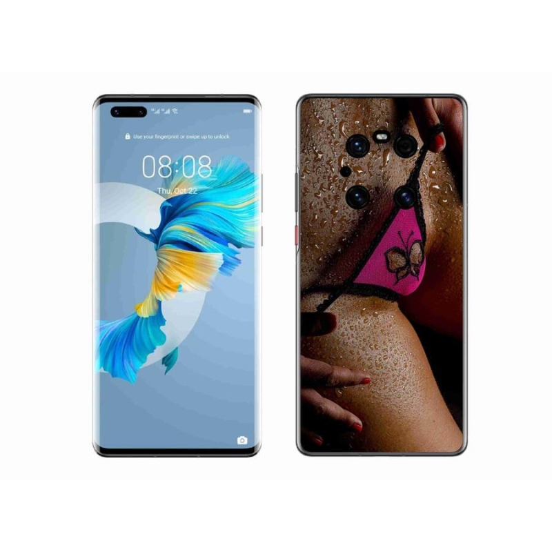 Gélový kryt mmCase na mobil Huawei Mate 40 Pro - sexy žena