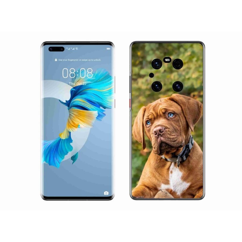 Gélový kryt mmCase na mobil Huawei Mate 40 Pro - šteňa