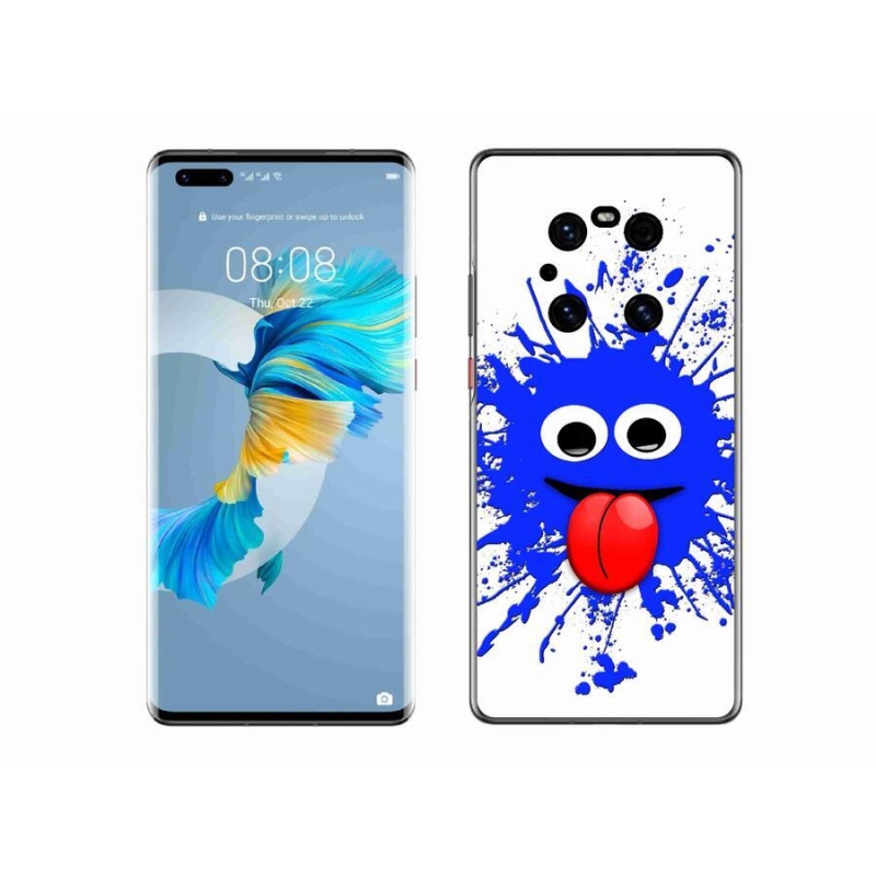 Gélový kryt mmCase na mobil Huawei Mate 40 Pro - strašidlo