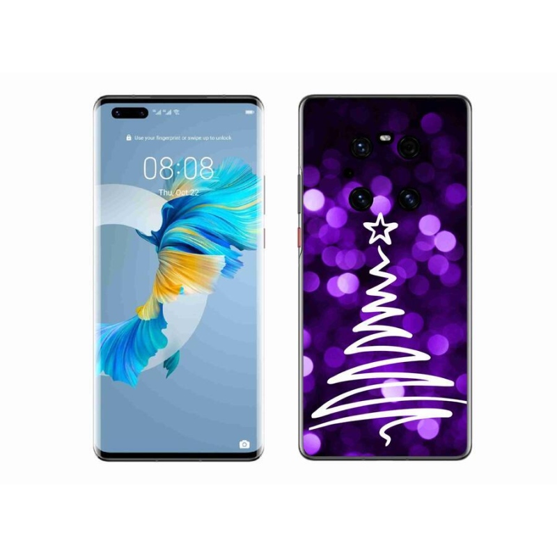 Gélový kryt mmCase na mobil Huawei Mate 40 Pro - stromček