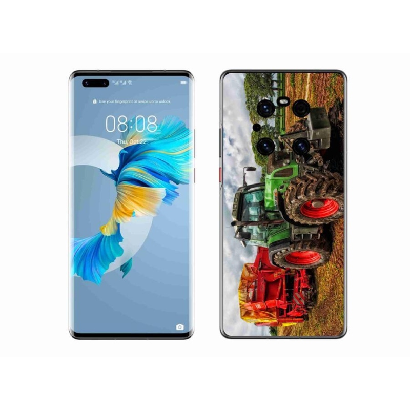 Gélový kryt mmCase na mobil Huawei Mate 40 Pro - traktor 4