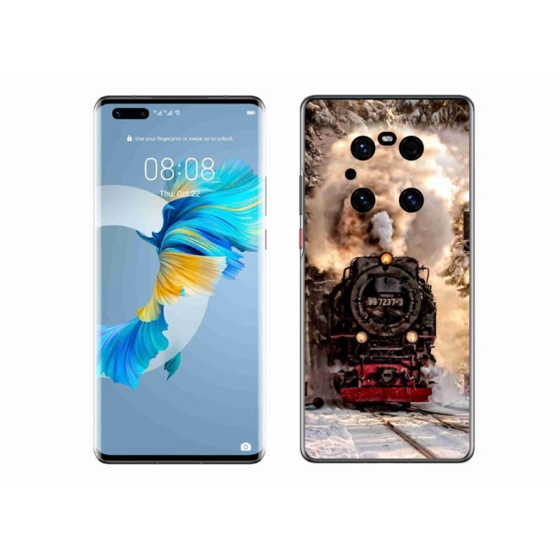 Gélový kryt mmCase na mobil Huawei Mate 40 Pro - vlak