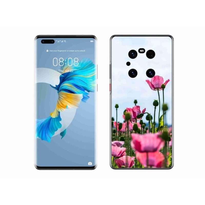 Gélový kryt mmCase na mobil Huawei Mate 40 Pro - vlčí mak