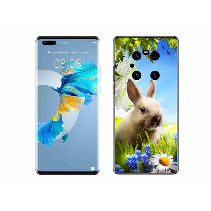 Gélový kryt mmCase na mobil Huawei Mate 40 Pro - zajačik