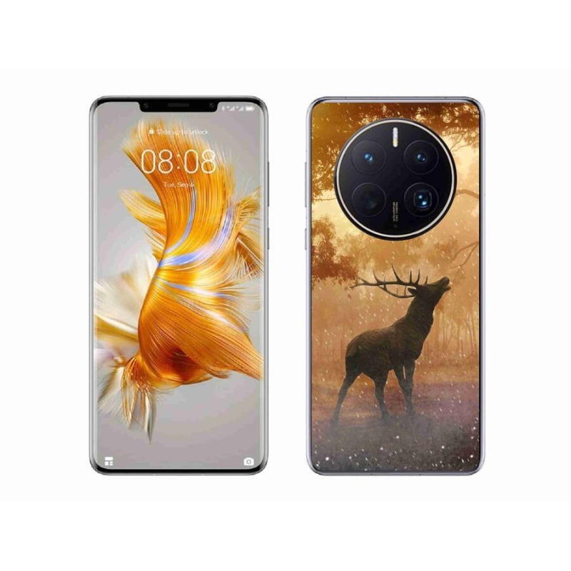 Gélový kryt mmCase na mobil Huawei Mate 50 Pro - jeleň v ruji