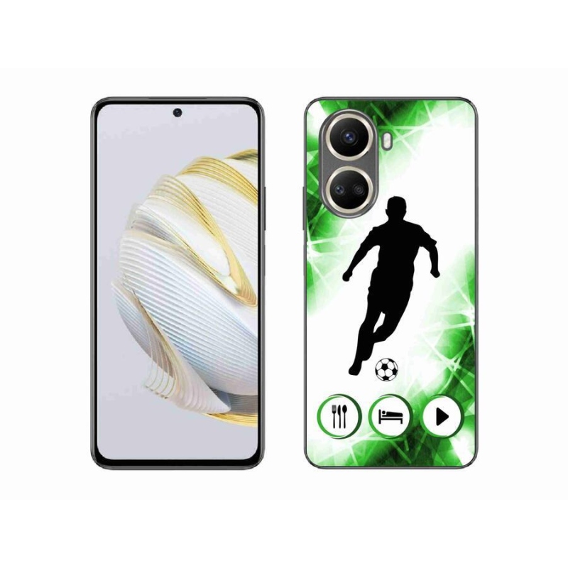 Gélový kryt mmCase na mobil Huawei Nova 10 SE - futbalista