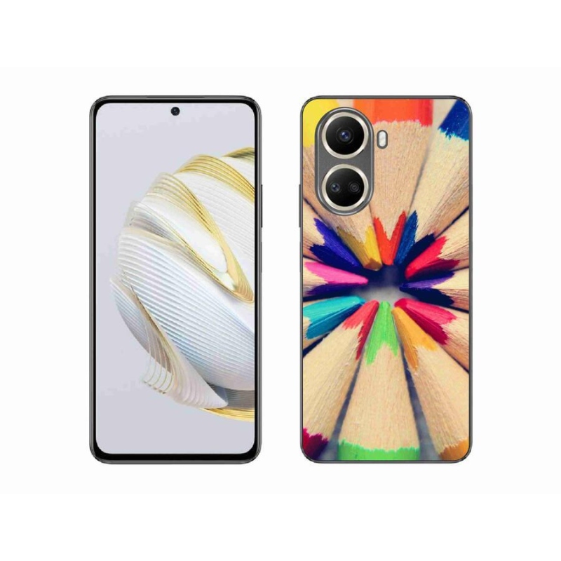 Gélový kryt mmCase na mobil Huawei Nova 10 SE - pastelky